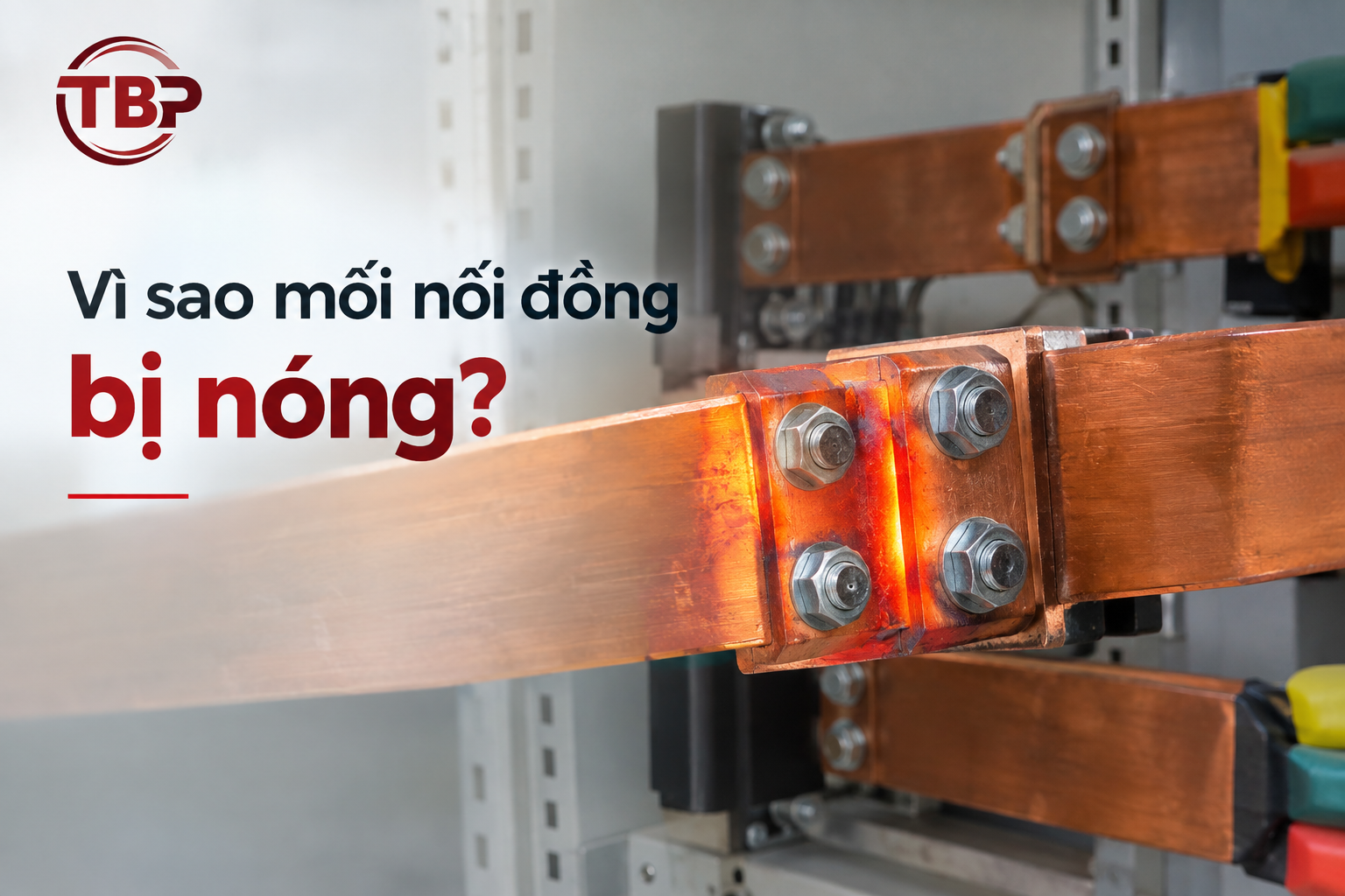 Vì sao mối nối đồng bị nóng dù tiết diện thanh đồng đủ lớn?
